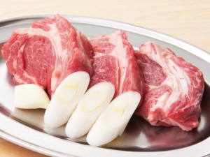 超厚切り生ラム肉の「特上肩ロース」　850円（税別）