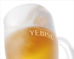 YEBISUビール(中瓶）｜日本海庄やグランドメニュー