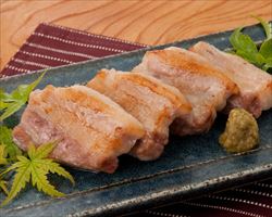 厚切り豚バラ肉の柚子胡椒塩麹漬焼き｜日本海庄やグランドメニュー