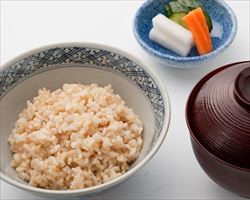 魚沼玄米セット｜日本海庄や(新潟地区)グランドメニュー