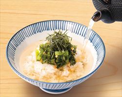 山形青菜茶漬け｜日本海庄やグランドメニュー