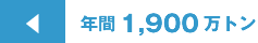 年間1,900万トン