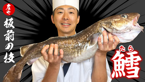 【外せない冬の幸 真鱈】板前が作る「バター炒め」と「鱈ちり鍋」