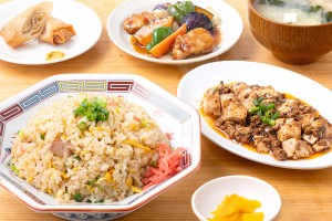 お得な中華セット（通常1000円税込）