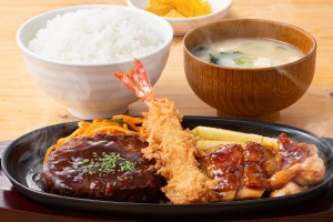 お得な洋食セット（通常1000円税込）