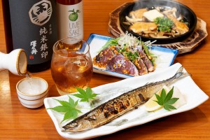 9月・10月限定で提供する日本酒と梅酒