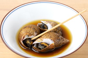 黒バイ貝の旨煮（450円）