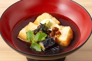 庄や名物!!揚げ出汁豆腐（450円）