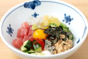 「スタミナまぐろ爆弾（550円）」