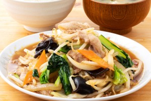 肉野菜炒め定食