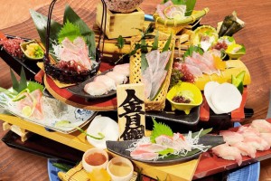 金目鯛のお造り