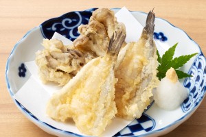 ハゼと舞茸 天布羅（550円）