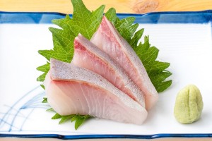 寒鰤 刺身（650円）