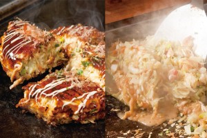 みんなでワイワイ、お好み焼き・もんじゃ焼きを楽しもう！