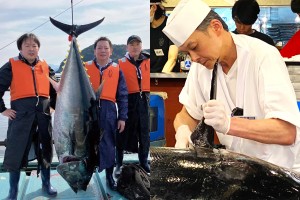 鮮度とクオリティを支える目利きの仲買人と熟練板前たち