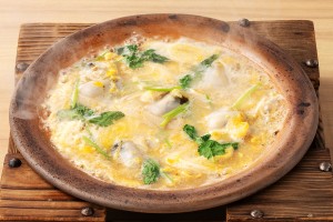 蛤の玉子とじ 柳川仕立て（950円）