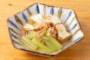 ふきと厚揚げのたいたん（450円）