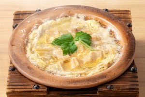 新ごぼうと穴子の柳川鍋（650円）