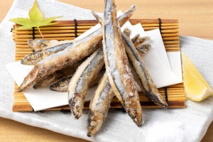 きびなご唐揚げ(480円)