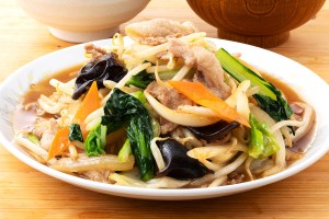 名物 肉野菜炒め定食（1,000円）