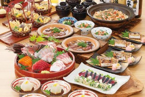 和の伝統コース(9～10月) （1人前5,500円）