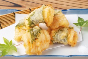 ハモの大葉香り天布羅（850円）