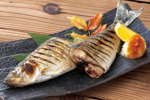 にしん塩焼き（１本1,000円／半身550円）