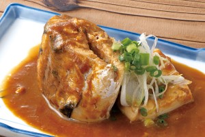 筒切りさばの味噌煮（780円）
