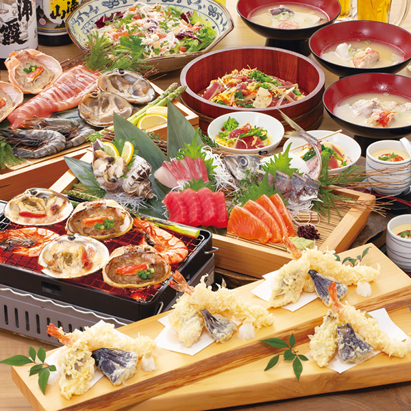 庄やグループの宴会コースご案内