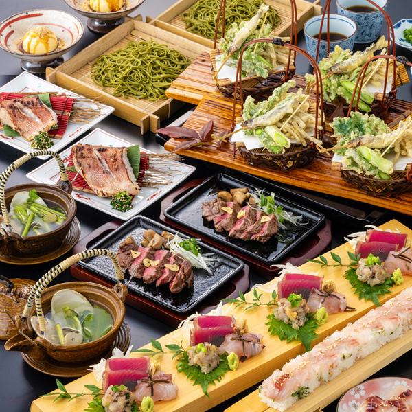 庄やグループの宴会コースご案内