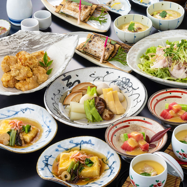 庄やグループの宴会コースご案内