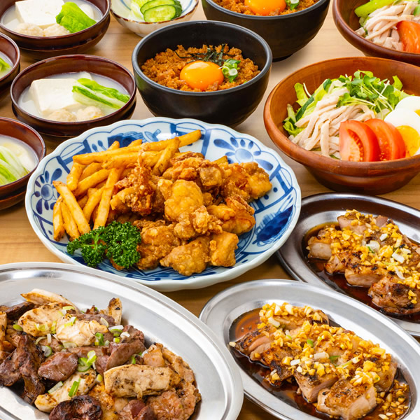 庄やグループの宴会コースご案内