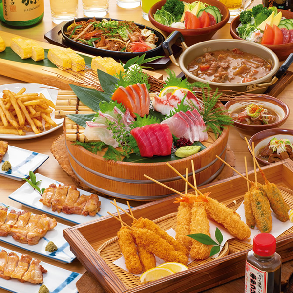 庄やグループの宴会コースご案内