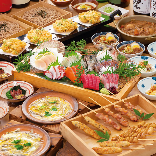 庄やグループの宴会コースご案内