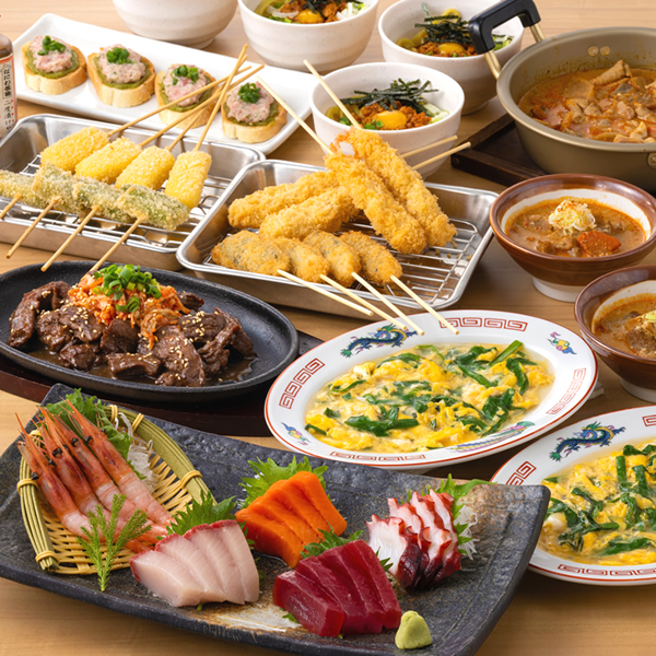 庄やグループの宴会コースご案内