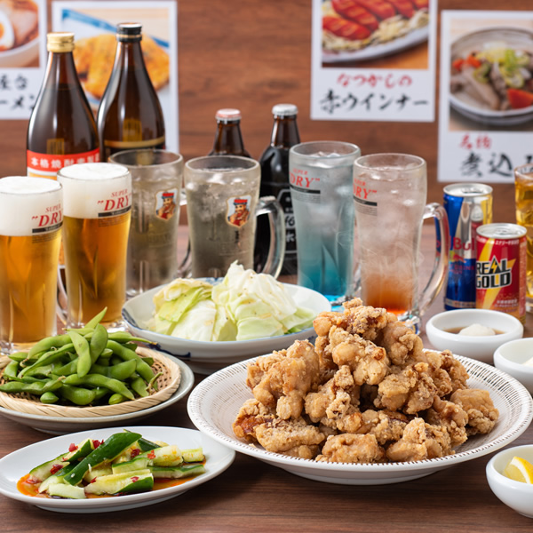 庄やグループの宴会コースご案内