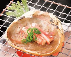 蟹味噌甲羅焼き｜東京酒BAL　塩梅グランドメニュー