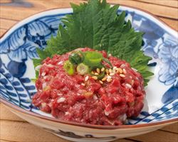 馬なめろう｜東京酒BAL　塩梅グランドメニュー