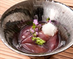 蛍烏賊沖漬け｜東京酒BAL　塩梅グランドメニュー