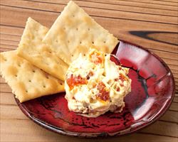 干し柿クリームチーズ｜東京酒BAL　塩梅グランドメニュー