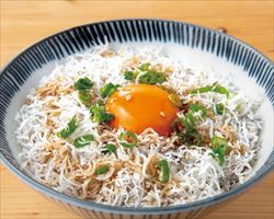 しらす玉子ごはん｜大庄水産グランドメニュー