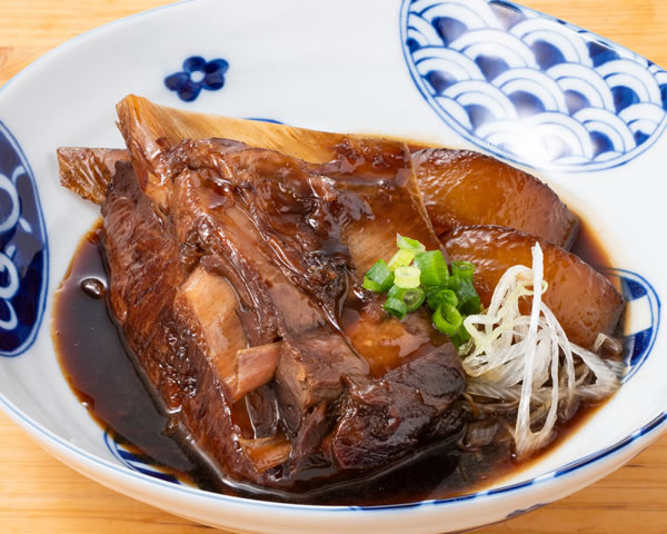 鮪あご肉煮付