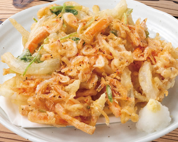 桜海老かき揚げ