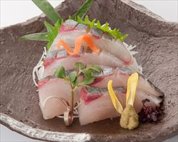 しまあじ刺身｜日本海庄やグランドメニュー