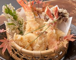 季節の山海天婦羅盛合せ｜日本海庄やグランドメニュー