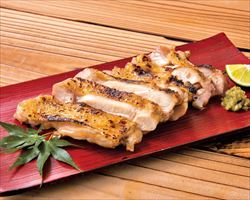 若鶏の炙り焼き 柚子胡椒添え｜庄や大型店グランドメニュー