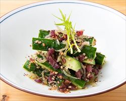 梅じゃこ叩き胡瓜｜庄や大型店グランドメニュー