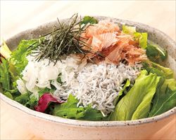 和風さっぱりサラダ｜庄や大型店グランドメニュー