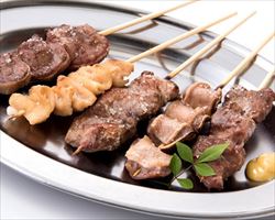 焼きとん盛り合わせ　(5本)｜庄や大型店グランドメニュー