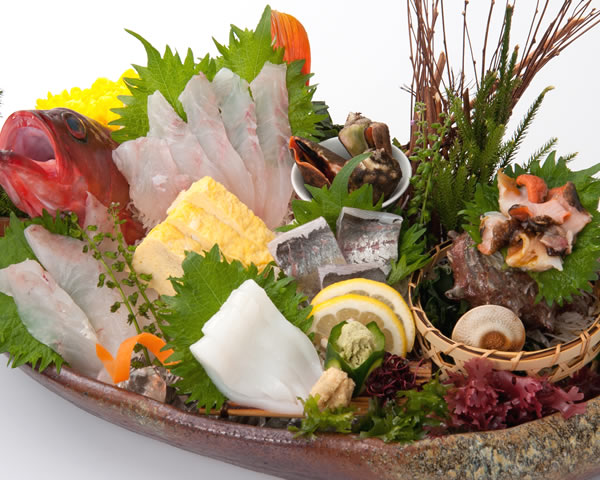 【名物】地魚鮮魚5品盛り